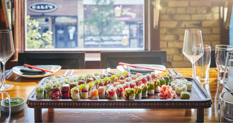 Sushi Platters at Red Ginger